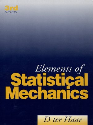 cover image of Elements of Statistical Mechanics